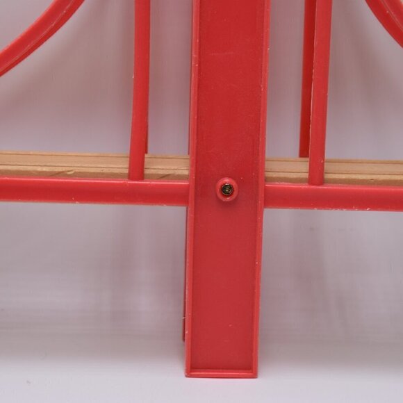 Thomas & Friends Wood Track Suspension Bridge Red Compatible with Brio Trains - Picture 5 of 10
